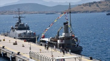 TCG Nusret Müze Gemisi Bodrum'da ziyarete açıldı