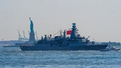 TCG Oru&ccedil;reis, New York&rsquo;ta ABD'nin 250. kuruluş yılı t&ouml;renlerinde T&uuml;rkiye'yi temsil etti