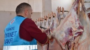 TDV terör mağdurlarına kurban eti dağıttı