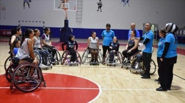 Tekerlekli Sandalye Basketbol A Milli Takımı, Avrupa Şampiyonası'na Hakkari'de hazırlanıyo