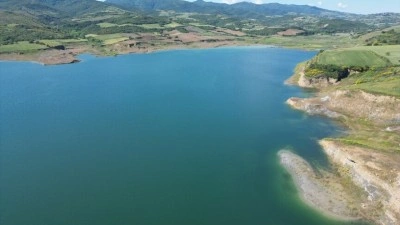 Tekirdağ'da yağışlar Naip Barajı'nın doluluk oranını artırdı