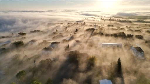Tekirdağ sis etkili oldu