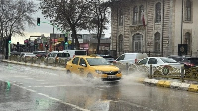 Tekirdağ ve Edirne'de sağanak etkili oldu