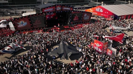 TEKNOFEST İstanbul kapanış töreninin ardından sona erdi