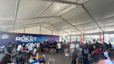 TEKNOFEST Mavi Vatan'da gen&ccedil;lerin su altı roketleri yarışıyor