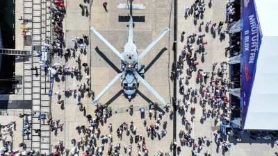 TEKNOFEST Mavi Vatan'ın ikinci g&uuml;n&uuml;nde vatandaşlardan "milli gurur" vurgusu
