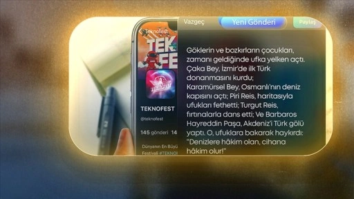 TEKNOFEST Mavi Vatan kapsamında resim ve makale yarışmaları düzenlenecek