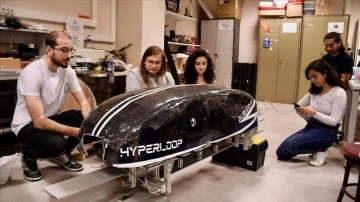 TEKNOFEST'te ikinci olan mühendis adayları Hyperloop teknolojisinde ilerlemeyi hedefliyor
