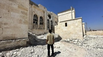 Terör örgütü PKK/YPG, Bab ilçesindeki camiye roket saldırısı düzenledi