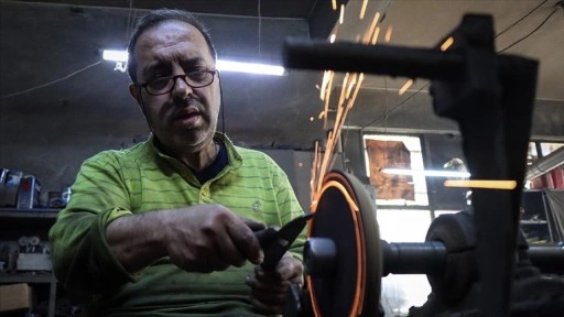 Tescilli Bursa bıçağı üreticileri Kurban Bayramı öncesi yoğun mesai yaptı