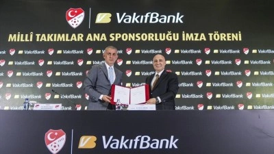 TFF ile VakıfBank arasında sponsorluk anlaşması imzalandı