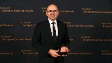THY Hukuk ve Uyum Başkanı Berkant Kolcu'ya Avrupa'dan ödül