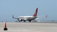THY'nin 9 milyon sembolik yolculu 19 Mayıs özel uçuşu Samsun'da tamamlandı