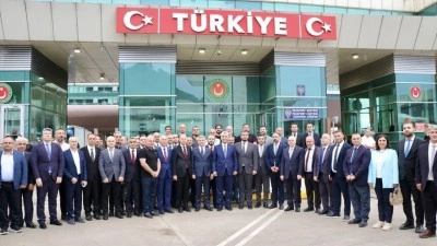 Ticaret Bakanı Bolat: Sarp G&uuml;mr&uuml;k Kapısı b&uuml;t&uuml;n Asya &uuml;lkelerine a&ccedil;ılan &ccedil;ok &ouml;nemli bir ge&ccedil;iş koridoru