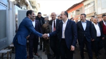 Ticaret Bakanı Muş, Bingöl Solhan'da vatandaşlarla bir araya geldi