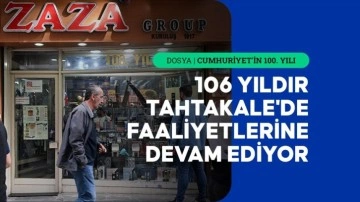 Ticaretin kalbi Tahtakale'de 'Cumhuriyet ile büyüyen' çınar: Zaza Grup