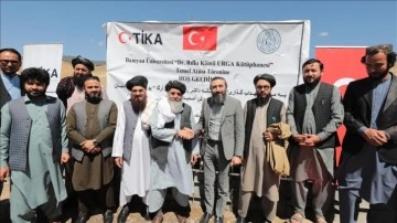 TİKA, Afganistan'da Bamyan Üniversitesi için kütüphane inşa etmeye başladı