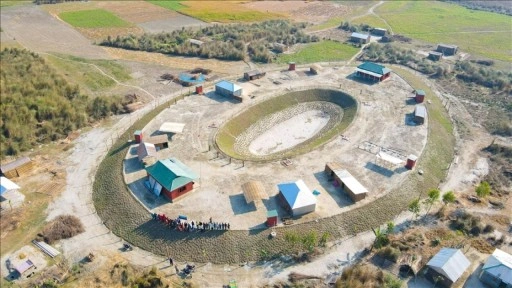 TİKA Bangladeş'in nehir adalarında su baskınlarına dayanıklı k&ouml;y inşa etti