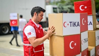 TİKA depremlerden etkilenen Venezuela'ya 1000 paketlik insani yardımda bulundu