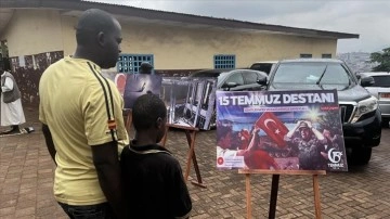 TİKA, Kamerun'da 15 Temmuz Demokrasi ve Milli Birlik Günü fotoğraf sergisi düzenledi