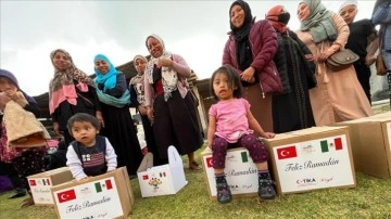 TİKA'dan Meksika'daki Müslüman Maya kabilesine Ramazan yardımı