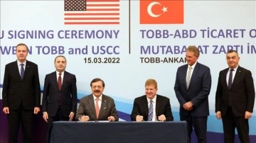 TOBB ve ABD Ticaret Odasından 'stratejik' imza