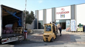 TOGEMDER Adıyaman'daki depremzedelere Ramazan yardımı gönderdi