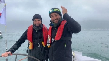 Tolga ve Atilla Gökova kardeşler, yelkenli tekneyle Türkiye'deki denizleri aşacak