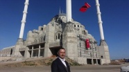 Trabzon&#039;da aynı anda 10 bin kişinin ibadet edebileceği caminin kaba inşaatı tamam