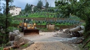 Trabzon&#039;da sel ve heyelanların ardından çalışmalar devam ediyor