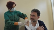 Trabzon'da TURKOVAC Faz-3 için gönüllülerin aşılanmasına başlandı