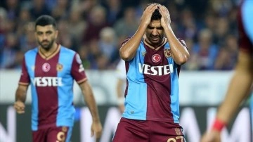 Trabzonspor, Avrupa dönüşlerinde yara aldı