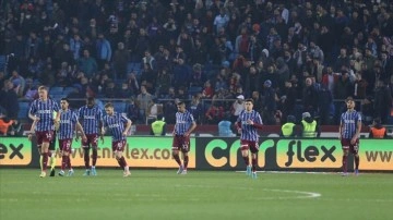 Trabzonspor bu sezon ilk kez 4 maç art arda puan kaybetti