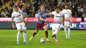 Trabzonspor, Gaziantep FK ile golsüz berabere kaldı