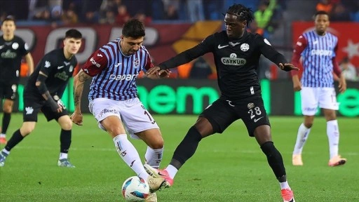 Trabzonspor ile Çaykur Rizespor 47. randevuda