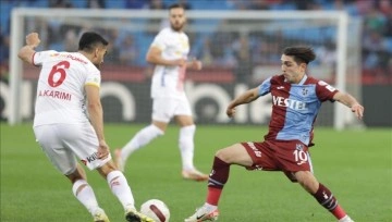 Trabzonspor - Kayserispor karşılaşmasında ilk yarı golsüz sona erdi
