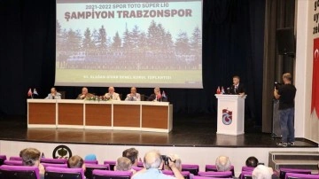 Trabzonspor Kulübü 51. Olağan Divan Genel Kurulu yapıldı