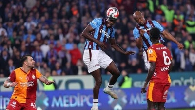 Trabzonspor'un '&Uuml;&ccedil; b&uuml;y&uuml;k" rakibine karşı galibiyet &ouml;zlemi sona erdi