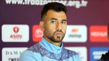 Trabzonspor'un yeni transferi Trezeguet, Slovenya kampında açıklamalarda bulundu