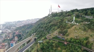 Trabzon'u 1 milyon 46 bini aşkın kişi Boztepe'den "kuşbakışı" izledi