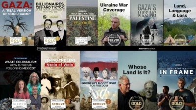 TRT World, uluslararası prestijli Telly &Ouml;d&uuml;lleri'nden 2'si altın 12 &ouml;d&uuml;lle d&ouml;nd&uuml;