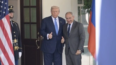 Trump, Ermenistan Başbakanı Paşinyan'a hazirandaki se&ccedil;imlerde desteğini a&ccedil;ıkladı