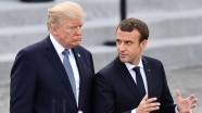 Trump Macron ile Suriye'yi görüştü
