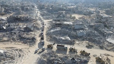 Trump y&ouml;netiminin Gazze'de 5 bin kişilik askeri &uuml;s inşa etmeyi planladığı &ouml;ne s&uuml;r&uuml;ld&uuml;