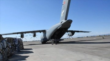 TSK, deprem bölgesine destek uçuşlarını "hava yardım koridoru" üzerinden yapıyor