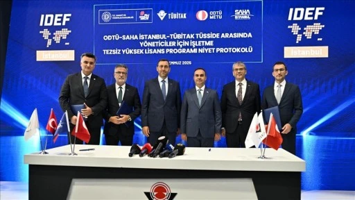 TÜBİTAK'tan IDEF 2025'te 8 önemli işbirliği anlaşması