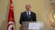 Tunus Cumhurbaşkanı Said: Savaşa aynı yüksek maneviyatla devam edeceğimizin sözünü veriyoruz