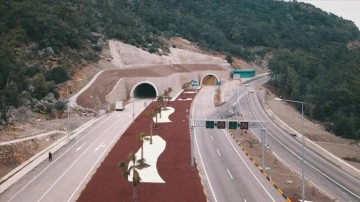 Turizm kenti Antalya'da Phaselis Tüneli hizmete açıldı