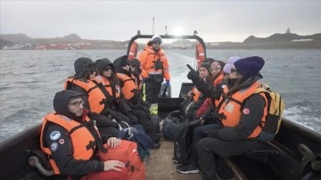 Türk Bilim Heyeti Antarktika’ya ayak bastı