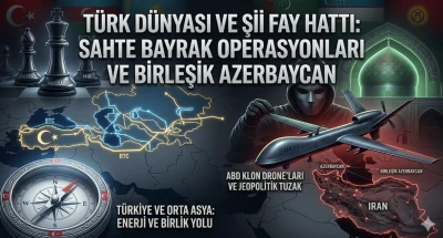 T&uuml;rk Devletleri Teşkilatına k&ouml;stek; ABD ve Siyonizmin yeni kuşak projesi Birleşik Kuzey ve G&uuml;ney Azerbaycan! -&Ouml;m&uuml;r &Ccedil;elikd&ouml;nmez yazdı-